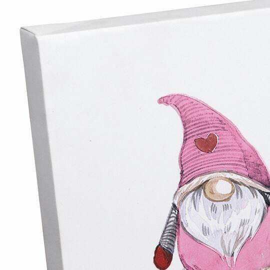 Love Gnomes Better Together 12" x 12" Canvas Wall Art
